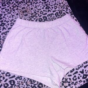 Hollister fleece shorts